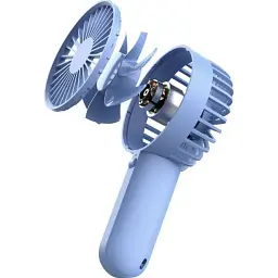 Портативний вентилятор XiaomiVH Portable Handheld Fan F03 Blue - мініатюра 6