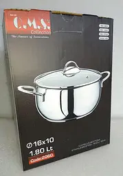 Каструля O.M.S. Collection 2060-16 см 1,8 л - мініатюра 8