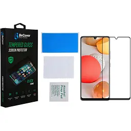 Захисне скло BeCover для Samsung Galaxy M22 SM-M225 Black (706907) - мініатюра 2