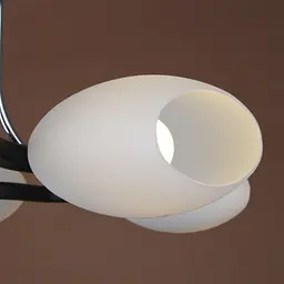 Люстра стельова Brille класична E14 60W CHR (BR-373C/5) - мініатюра 4