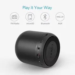 Колонка Anker SoundCore Mini Black 5W | 1800 mAh | FM радіо | підтримка micro SD - мініатюра 3
