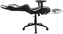Геймерське крісло GT Racer чорне з білим (X-2534-F Black/White) - мініатюра 6