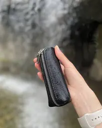 Ключниця з натуральної шкіри 5170 ST Leather чорна 75 мм - мініатюра 8