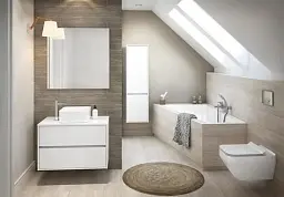 Раковина на стільницю Cersanit Crea прямокутна 50 см K114-001 30412 - мініатюра 6