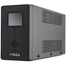 Пристрій безперебійного живлення Vinga LCD 1200VA metal case (VPC-1200M) - мініатюра 6
