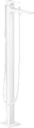 Змішувач Hansgrohe Metropol для ванни підлоговий Matt White 32532700 Білий матовий
