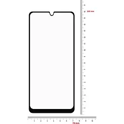 Захисне скло BeCover для Samsung Galaxy M22 SM-M225 Black (706907) - мініатюра 3