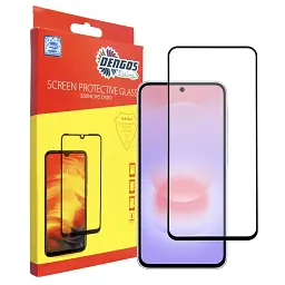 Скло захисне Dengos Super-D Full Glue Samsung Galaxy A37 Black (TGFG-SD-08) - мініатюра 1