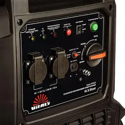 Генератор бензиновий инверторний Vitals IG 3.5bsеt 230В, 3.5/3.8кВт, електростартер, 42кг - миниатюра 13