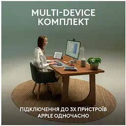 IT набір Pebble 2 Combo for Mac Tonal Graphite Logitech teh0027084 - мініатюра 2