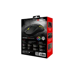 Мишка Xtrike ME GW-610 Wireless RGB Black (GW-610) - мініатюра 6