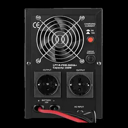 ДБЖ із правильною синусоїдою LogicPower 12V LPY-B-PSW-500VA + 350 Вт 5A/10A (4149) - мініатюра 4