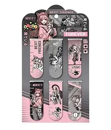 Закладки магнітні Kidis Anime Girls, 6 шт. на планшетці