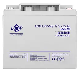 Акумуляторна батарея AGM мультигель LogicPower LPMMG1245 12 В 45 А·год - мініатюра 2