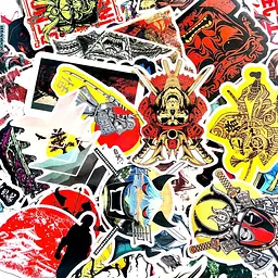 Стікерпак GeekLand Japanese Stuff 65 штук - мініатюра 4