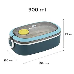 Ланчбокс Kite синій 900 мл (K25-1180-2) - мініатюра 2