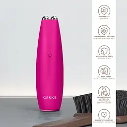 Мікрострумова ручка для підтяжки обиччя GESKE MicroCurrent Face-Lift Pen 6 в 1 бузкова - мініатюра 5