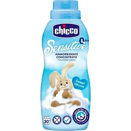 Кондиціонер для білизни Chicco Sensitive Sweet Talcum пом'якшувач тканин 750 мл (8058664103126)