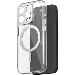 Чехол-накладка Moshi iGlaze Slim Hardshell Case Luna Silver для iPhone 15 Pro