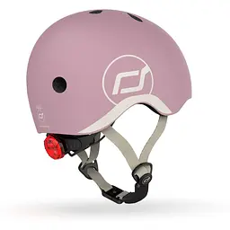 Шолом захисний дитячий Scoot and Ride з ліхтариком 45-51 см пастельно-бузковий (SR-181206-WILDBERRY) - мініатюра 5