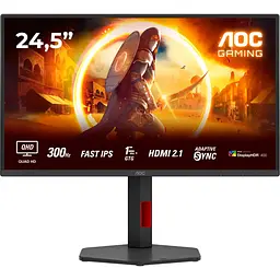 Монітор 24.5" AOC Q25G4SR QHD 300Hz (Q25G4SR) 2560x1440 (QHD, 2K) IPS 300 Hz