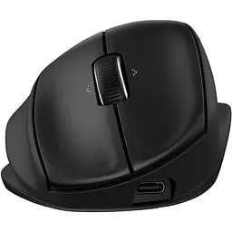 Мишка бездротова HP 720M Tilt Ergonomic, 7 кн., 6000 dpi чорна - мініатюра 3