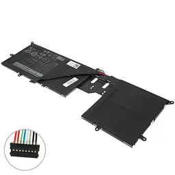 Акумулятор Dell Y9M6F (Alienware M15 R2, M17 R2) 11.4V 6334 mAh 76Wh Black - мініатюра 2