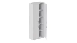 Шафа Анжело Ferrum-decor 5 полиць 4 двері 1900x800x380 ДСП Біла 16 мм (FRD-105055)