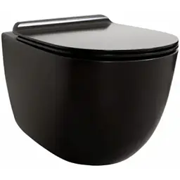 Унітаз підвісний Simas Vignoni VI18 (VI18-F85) Black, Чорний