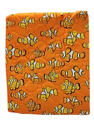 Багаторазова пелюшка для дітей Fish без антиковзаючого шару, 100х120 см - мініатюра 3
