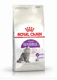 Сухий корм для кішок Royal Canin Sensible з чутливим травленням, м'ясо птиці та рис, 2 кг