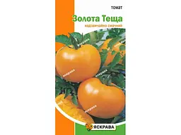 Томат кімнатний ЯСКРАВА Золота теща (20 пачок) 0,1 г