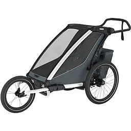 Дитяча коляска Thule Chariot Cross 2 Single (Dark Slate) (TH 10201034) - мініатюра 2