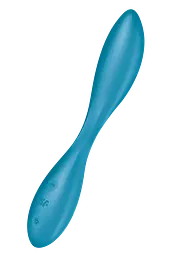Вибратор Satisfyer G-Spot Flex 1 Гибкий с фиксацией формы, 19.5х3.2 см голубой