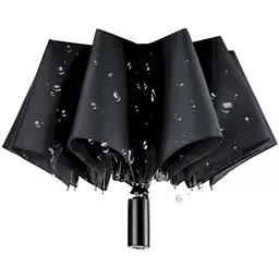 Парасолька 90FUN Oversize Automatic Umbrella with Flashlight (3115878) чорна - мініатюра 2