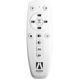 Світильник стельовий Miorro LED Aura з пультом 40х6 см білий (51-311-098) - мініатюра 3