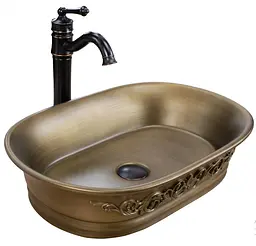 Умивальник Rea Wilma 38x55 rustic (REA-U3305), Матова