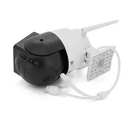 Видеокамера Wi-Fi уличная с сиреной 5mpx YOSO YOIPC43D5MP50 PTZ 2.8mm V380 - мініатюра 2