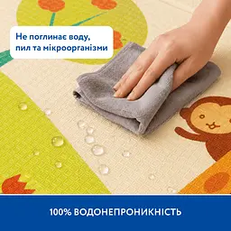 Двосторонній ігровий термокилимок Piccolino Світ звірят 150х180х1 см (26000001) - мініатюра 6