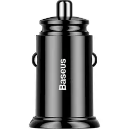 Автомобільне зарядне пристрій Baseus Car Charger Circular Plastic Dual USB