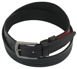 Ремінь шкіряний Skipper чоловічий 111-131х3,5 см acs0017524 - мініатюра 2