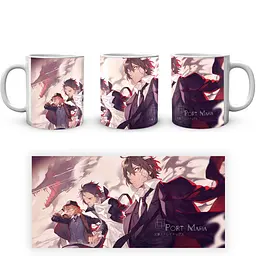 Кухоль GeekLand Проза Бродячих Псів Bungo Stray Dogs fight SD 02.02 330 мл білий - мініатюра 2