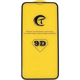 Захисне скло Tempered Glass 9D Full Glue Apple iPhone 11 Pro Max / Xs Max black - мініатюра 2