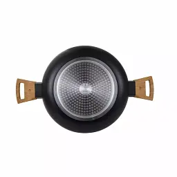 Каструля з кришкою Bergner Earth black 28 см 6 л (BG-32037-BK)