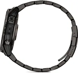 Смарт-годинник Garmin Fenix 7X Sapphire Solar C. Grey DLC Titanium w. Carbon Grey DLC Vented T. Band (010-02541-27) - мініатюра 5