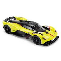Автомодель - ASTON MARTIN VALKYRIE (жовтий, 1:18) - миниатюра 9