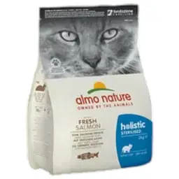 Сухий корм для стерилізованих котів Almo Nature Holistic Sterilized лосось 2 кг