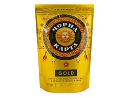 Кава розчинна Чорна карта 250г Голд пакет