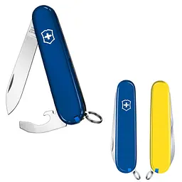 Ніж Victorinox Bantam Ukraine 84мм 8функ син-жовт