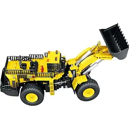 Конструктор Reobrix Mechanical Фронтальний навантажувач з пультом Yellow/Black (22009) [161077] - мініатюра 2
